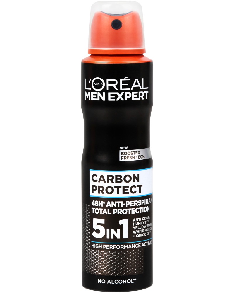 L'Oreal Men Expert Carbon Protect Anti-Perspirant -        Men Expert - 