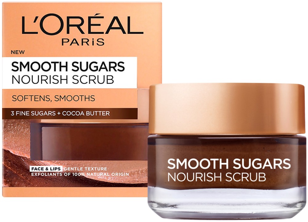 L'Oreal Smooth Sugars Nourish Scrub -         - 