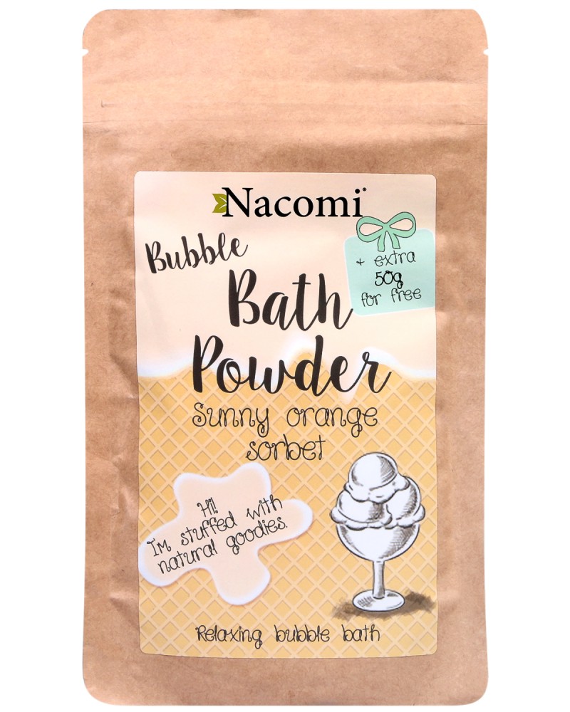 Nacomi Sunny Orange Sorbet Bath Powder -        - 