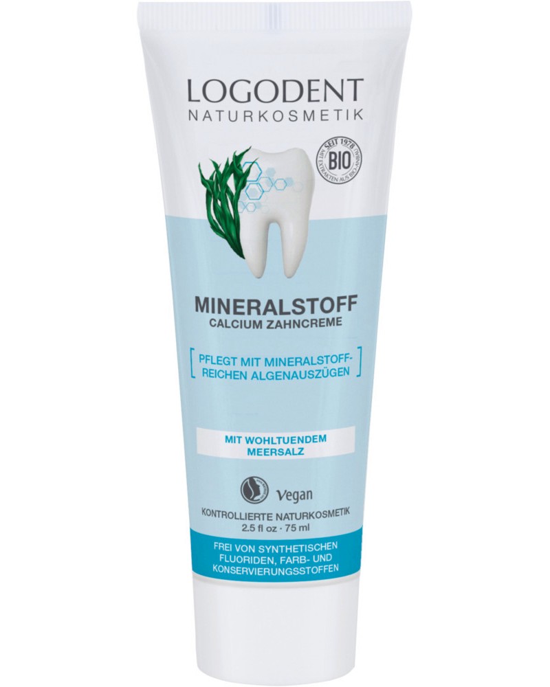 Logodent Mineral Nutrients Calcium Toothpaste -         Logodent -   
