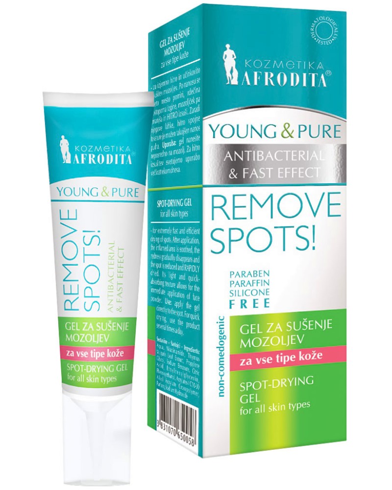 Afrodita Cosmetics Young & Pure Spot-Drying Gel -       - 
