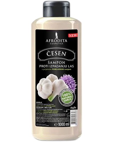 Шампоан против косопад с екстракт от чесън Afrodita Cosmetics store.bg