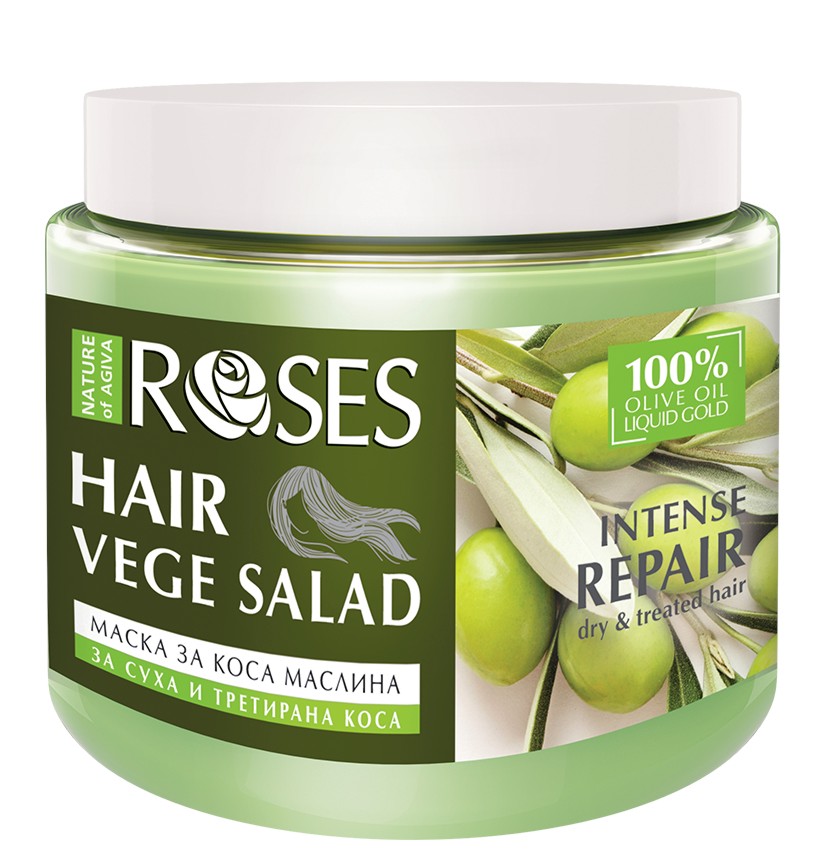 Nature of Agiva Roses Hair Vege Salad Intense Repair -         Vege Salad - 