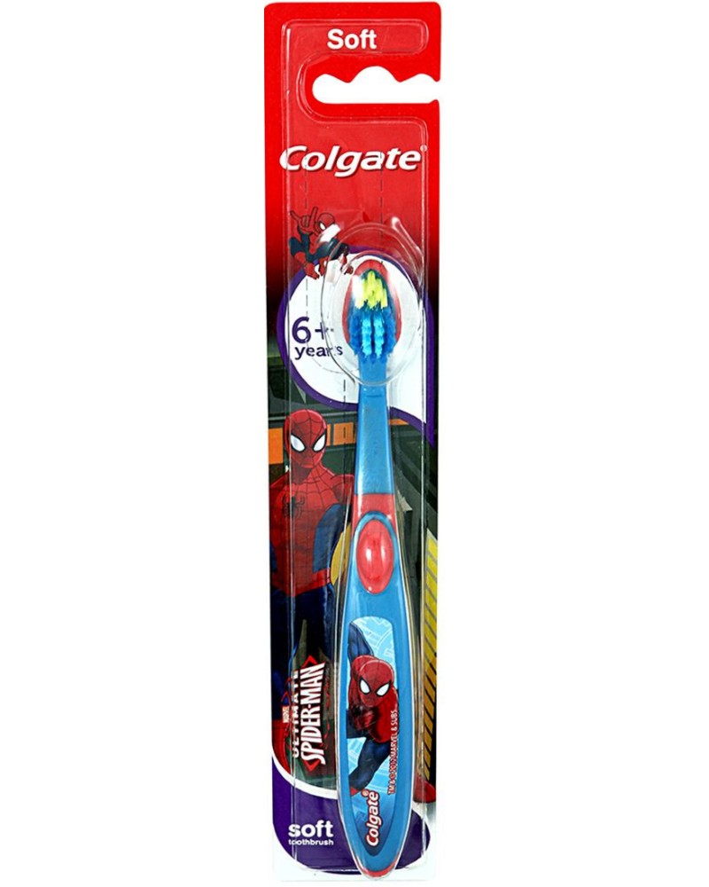 Colgate Ultimate Spiderman Soft Toothbrush 6+ -        - 