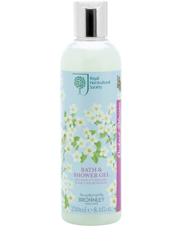 Bronnley Orchard Blossom Bath & Shower Gel -          "Orchard Blossom" -  