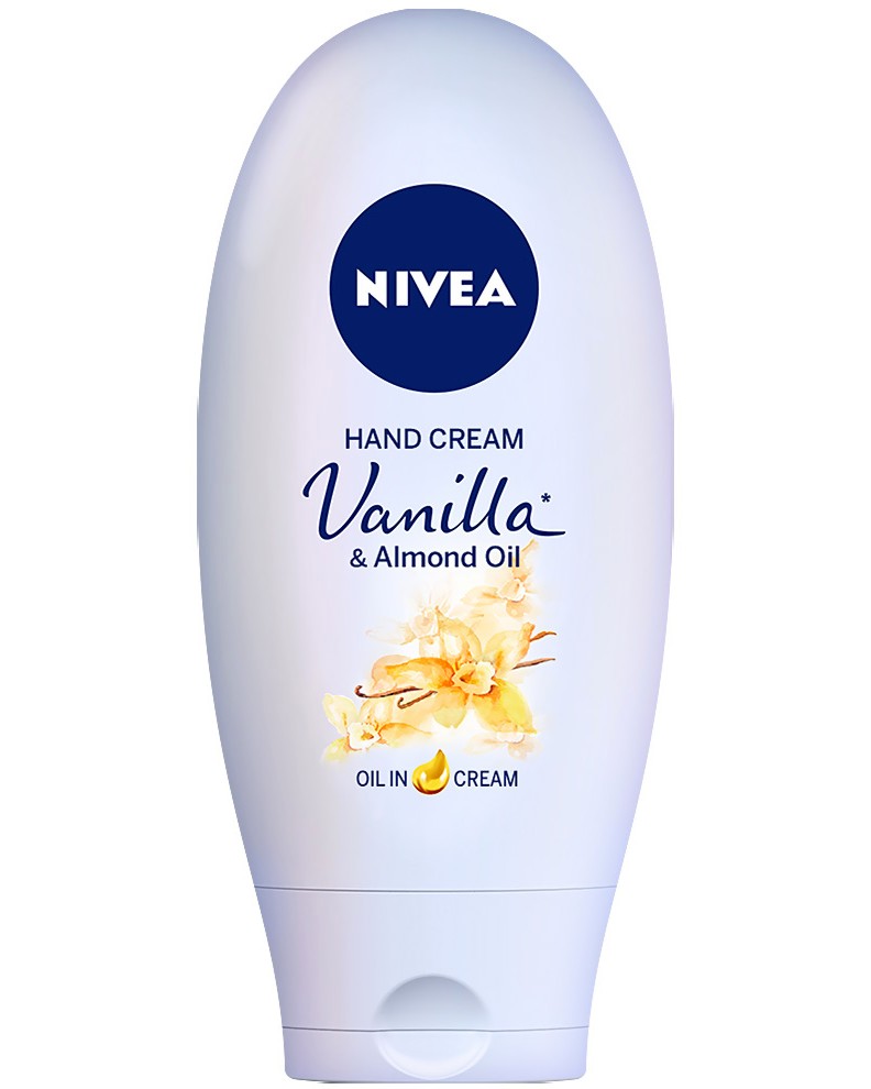 Nivea Vanilla & Almond Oil Hand Cream -           - 