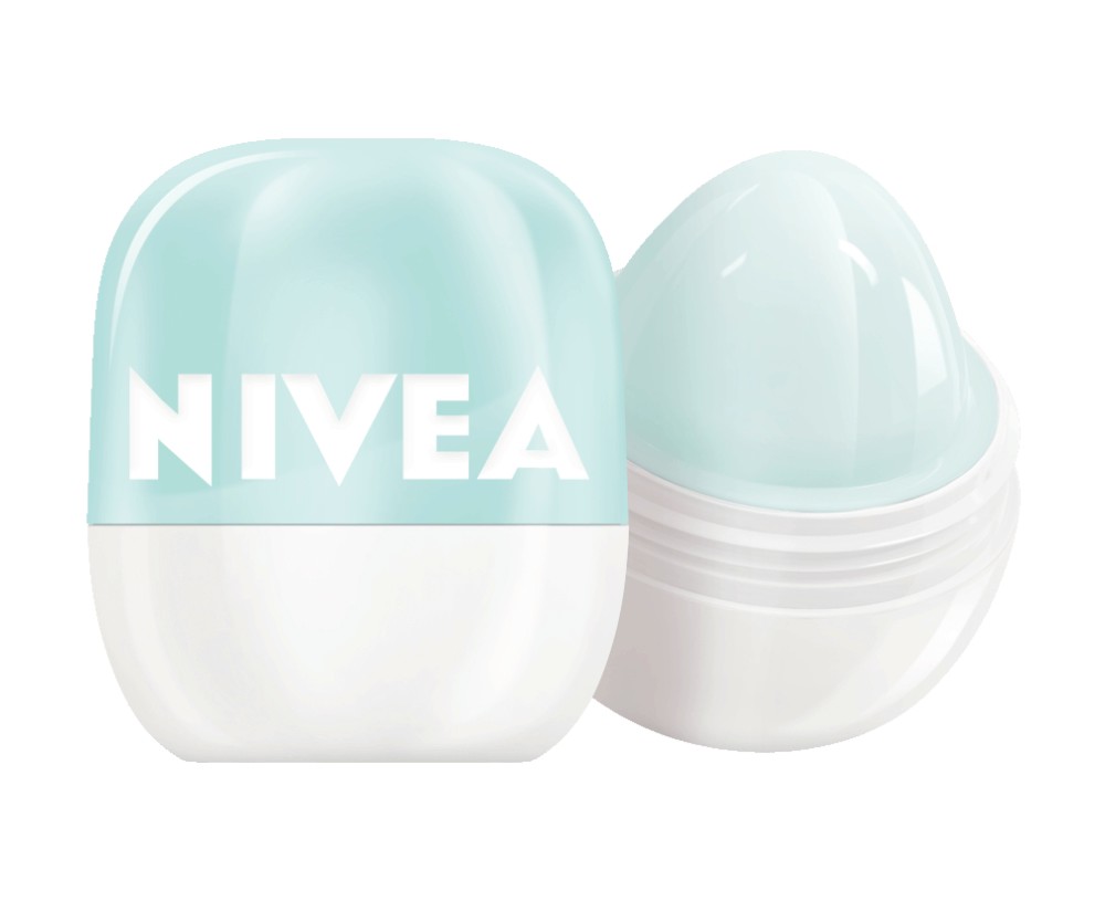 Nivea Pop-Ball Fresh Mint Lip Balm -         - 