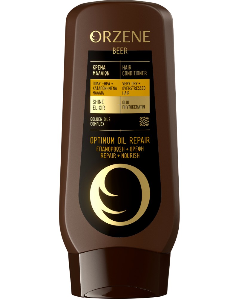 Orzene Beer Optimum Oil Repair Hair Conditioner Very Dry + Overstressed Hair -        - 