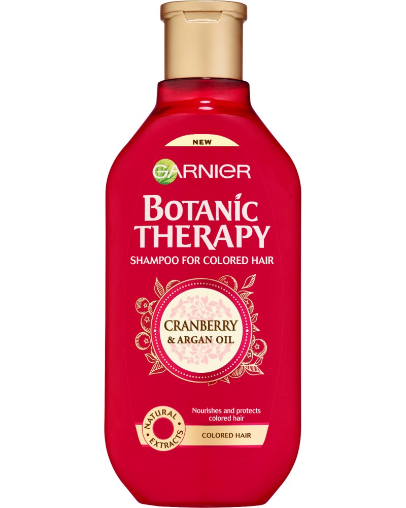 Garnier Botanic Therapy Cranberry & Argan Oil Shampoo -           - 