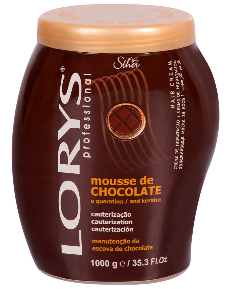Lorys Professional Hair Cream Chocolate Mousse & Keratin -              - 