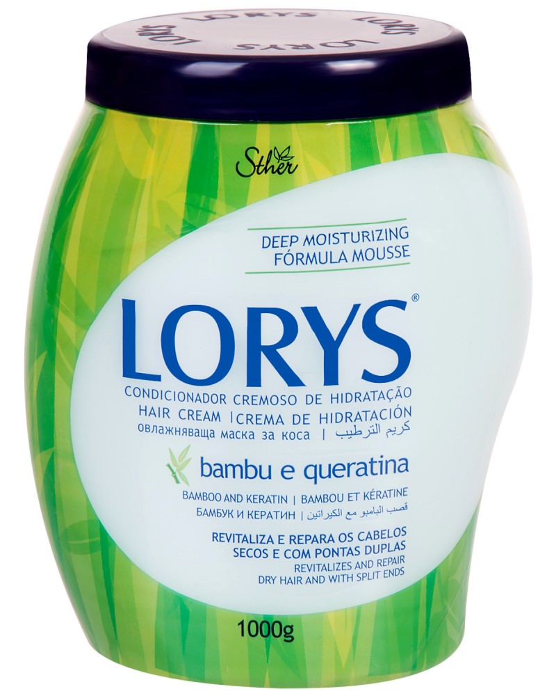 Lorys Hair Cream Bamboo and Keratin -          - 