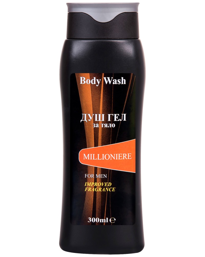 Millioniere Body Wash For Men Millioniere Body Wash For Men - Освежаващ душ гел за мъже - душ гел