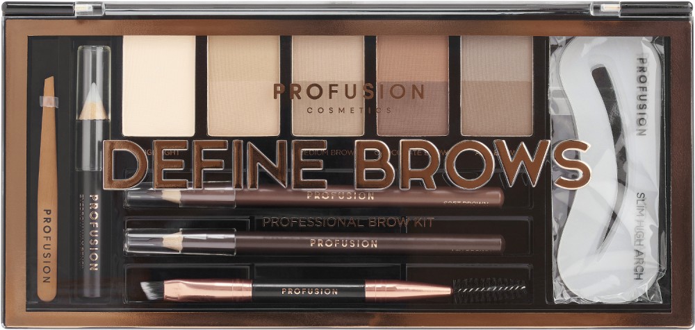 Profusion Cosmetics Artistry Collection Define Brows -        "Artistry Collection" - 