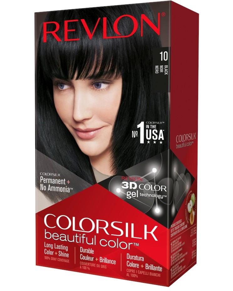 Revlon ColorSilk Beautiful Color - Безамонячна трайна боя за коса - боя