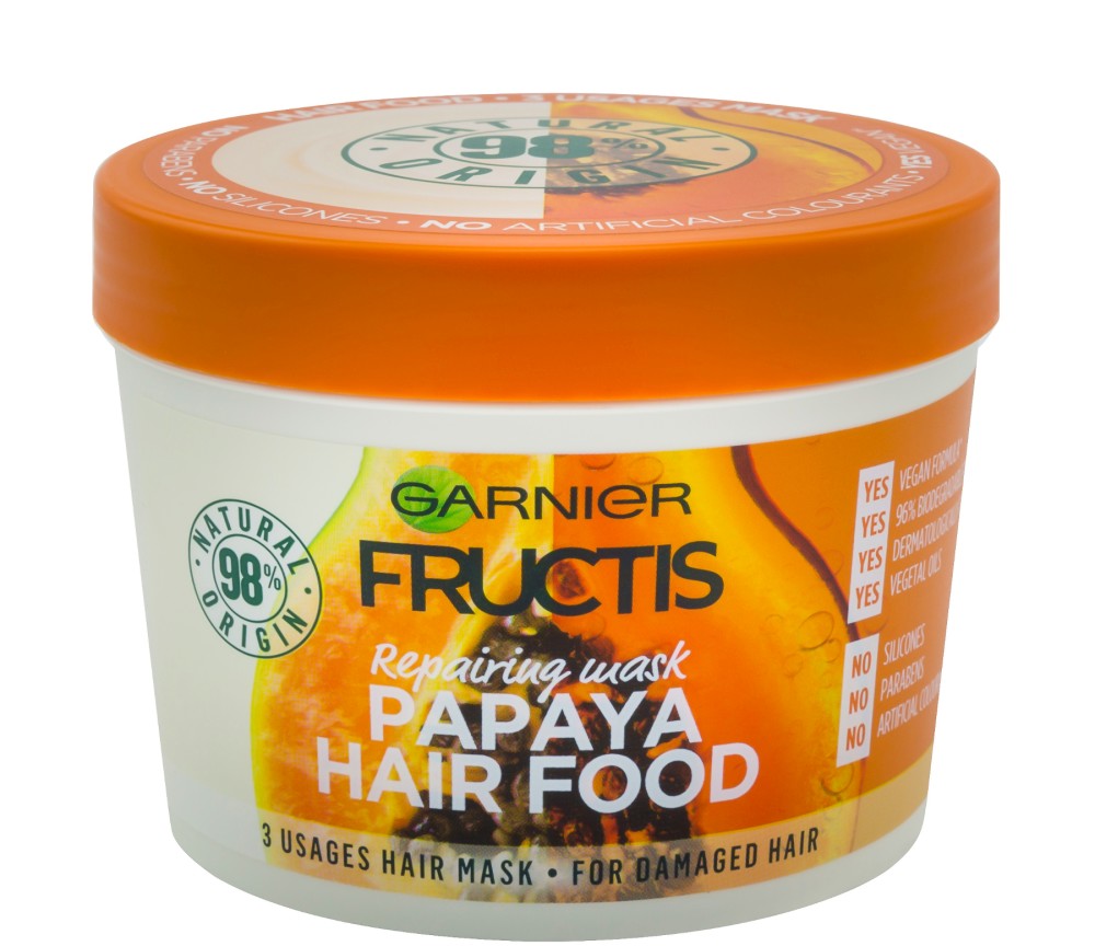 Garnier Fructis Hair Food Papaya Mask -         Hair Food - 