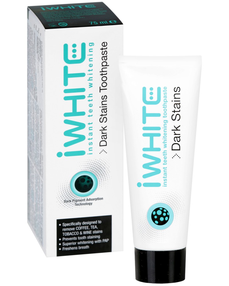 iWhite Instant Dark Stains Toothpaste -        -   