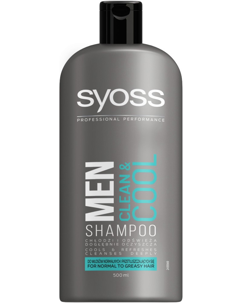 Syoss Men Clean & Cool Shampoo -         - 