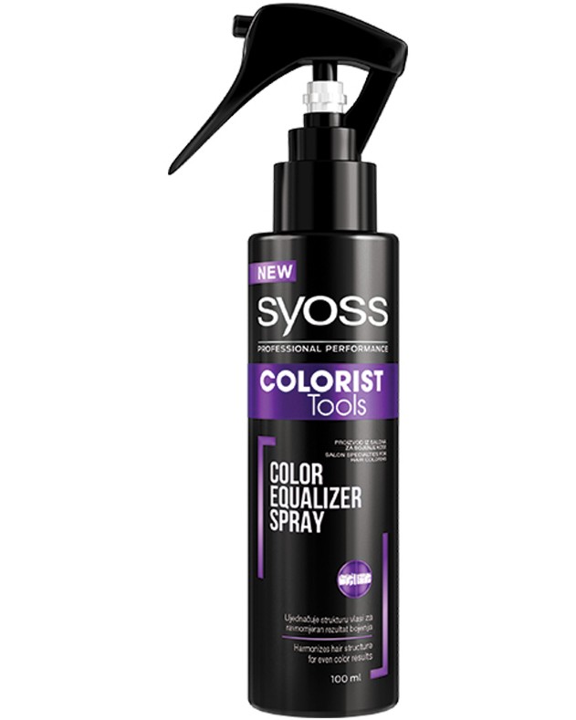 Syoss Colorist Tools Color Equalizer Spray Syoss Colorist Tools Color Equalizer Spray - Спрей за изравняване на цвета на косата преди боядисване - продукт