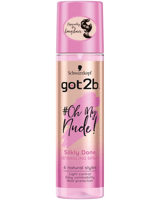 Got2b Oh My Nude Silkly Done Detangling Spray -       - 