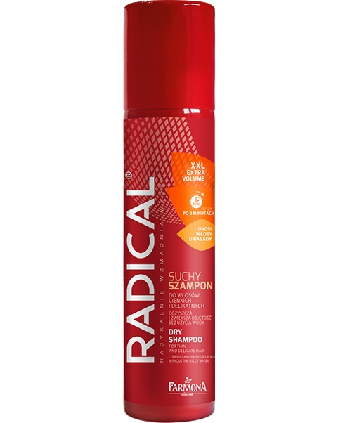 Farmona Radical Dry Shampoo XXL Extra Volume - ��� ������� �� ���� �� ����� � ������ �� ���� �� ������� Radical - �������