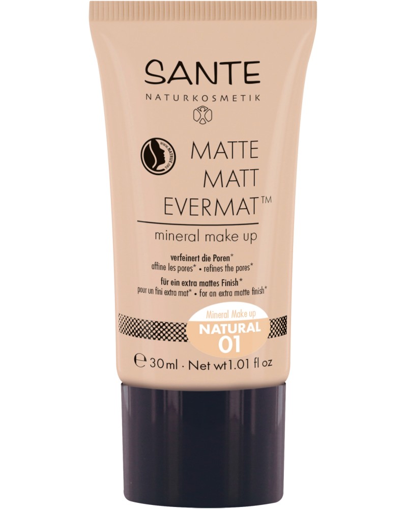 Sante Matte Matt Evermat Mineral Make Up -        -   