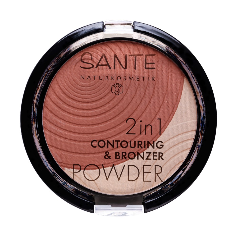 Sante 2 in 1 Contouring & Bronzer Powder -          - 
