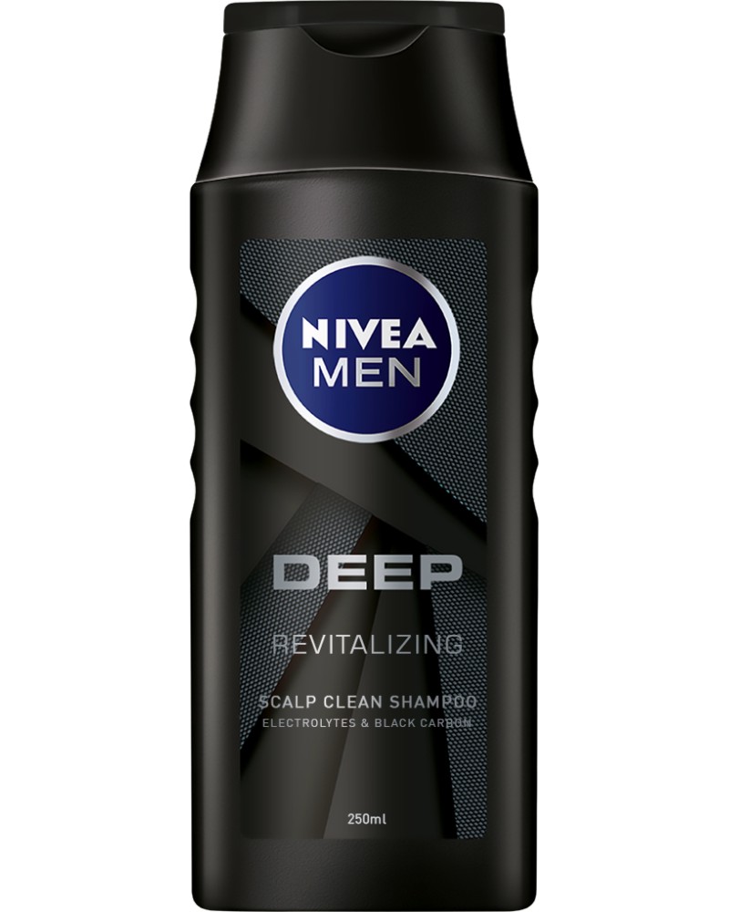 Nivea Men Deep Revitalizing Shampoo -      "Deep" - 