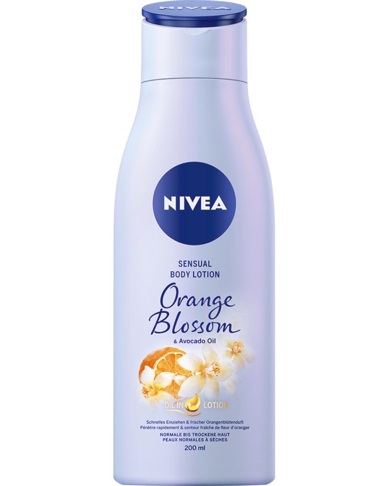 Nivea Orange Blossom & Avocado Oil Body Lotion -             - 