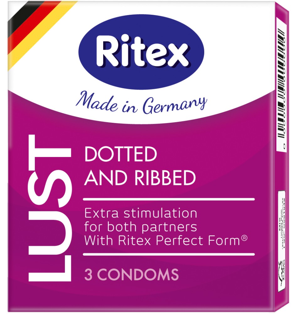 Ritex Lust Dotted And Ribbed -      3  - 