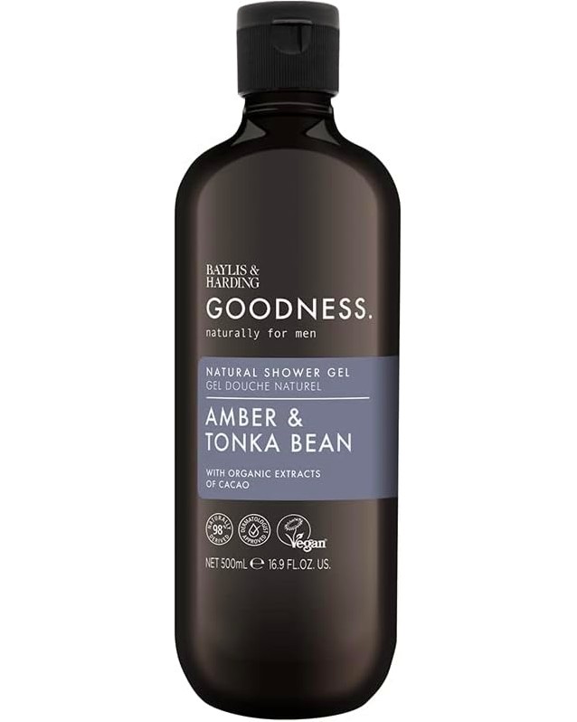 Baylis & Harding Goodness Men's Natural Body Wash -            -  