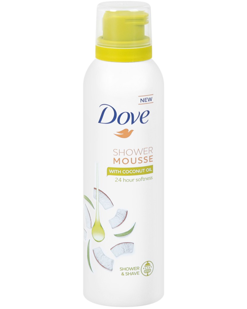 Dove Shower Mousse with Coconut Oil -          - 