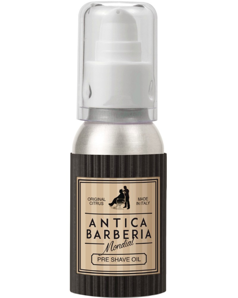 Mondial Antica Barberia Pre Shave Oil -       "Antica Barberia" - 