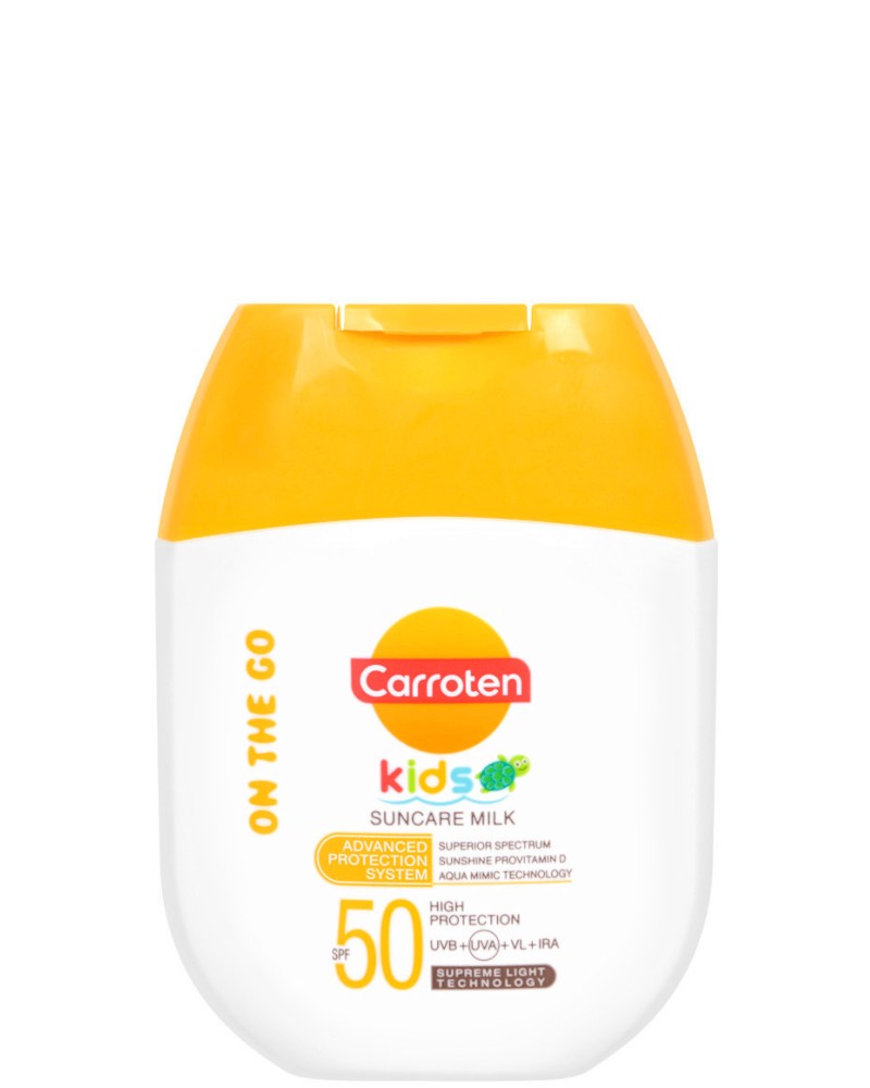 Carroten Kids Suncare Milk On The Go - SPF 50 -           -   