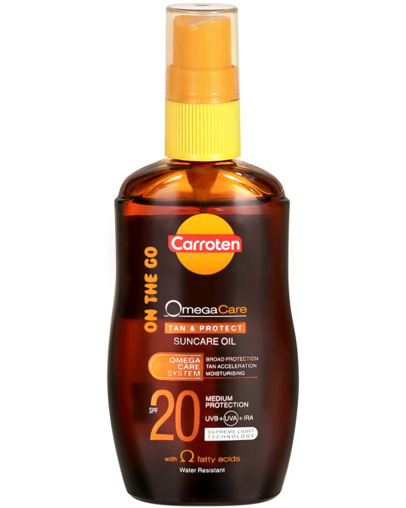 Carroten Omega Care Tan & Protect Suncare Oil SPF 20 -        - 