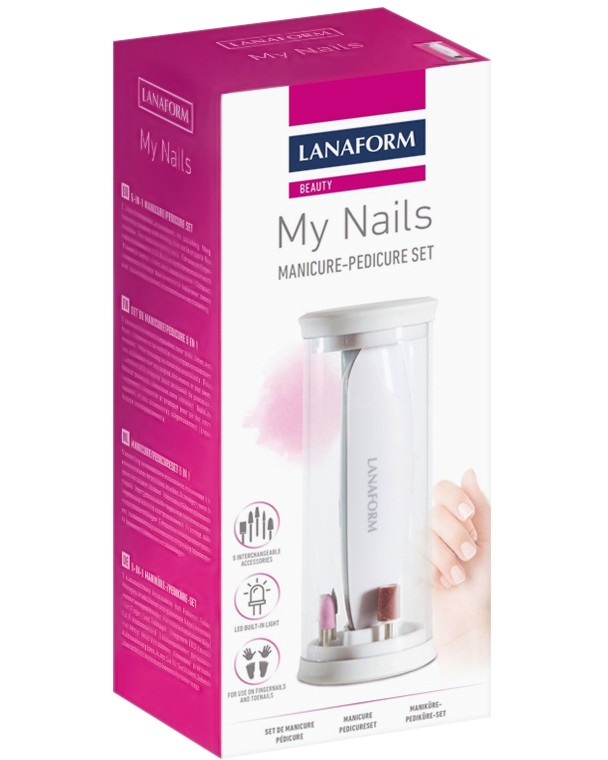 Lanaform My Nails Manicure - Pedicure Set -      5  1 - 