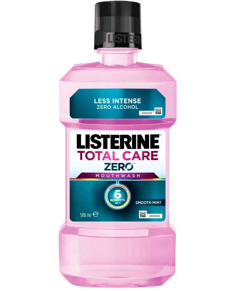 Listerine Total Care Zero Mouthwash -      - 