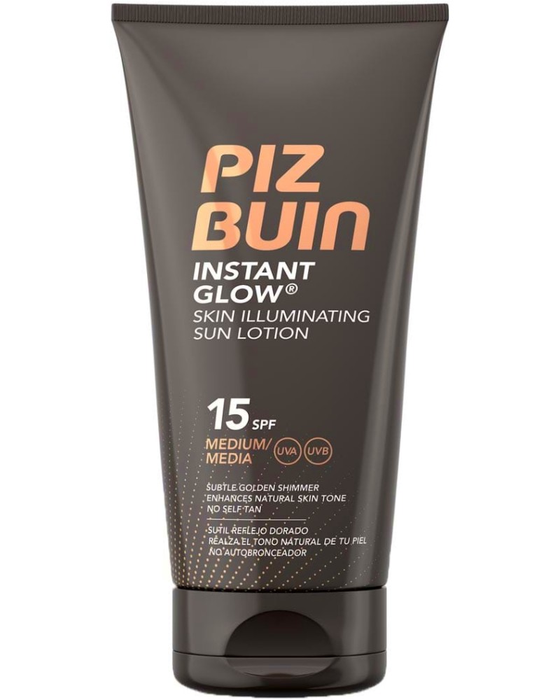 Piz Buin Instant Glow Skin Illuminating Sun Lotion -      - 