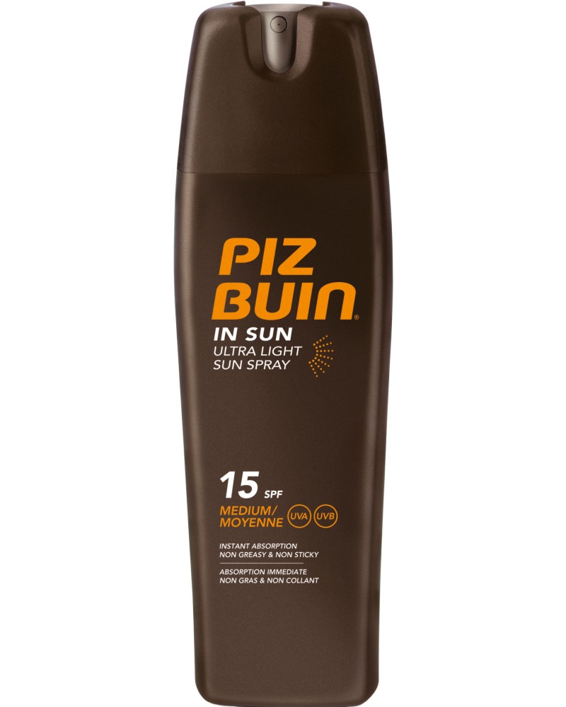 Piz Buin In Sun Ultra Light Spray - ���������� ������������� ����� - �������