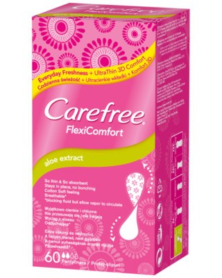 Carefree Flexi Comfort Aloe Extract - 60       -  