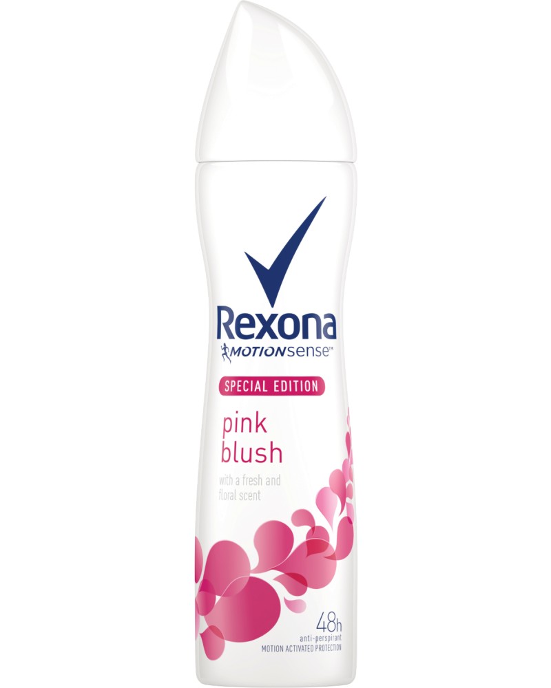 Rexona Pink Blush Anti-Prespirant - Дезодорант против изпотяване за жени - дезодорант