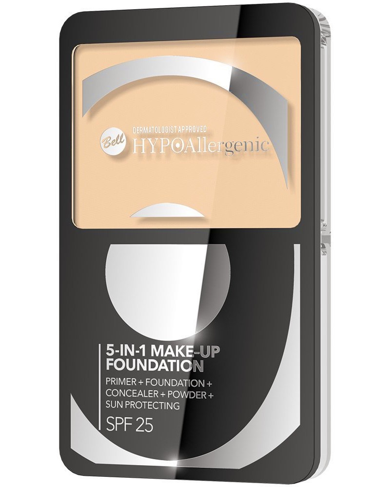 Bell Hypoallergenic 5 in 1 Make-Up Foundation - SPF 25 - ������������� ��� ��� ��� 5 � 1 �� ������� "HypoAllergenic" - ��� ��� ���