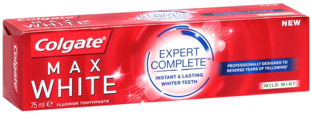 Colgate Max White Expert Complete -     -   