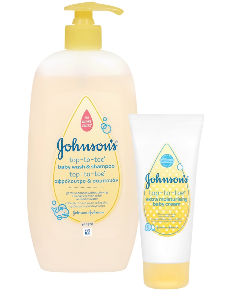 Johnson's Top-To-Toe Baby Wash & Shampoo -       +     - 