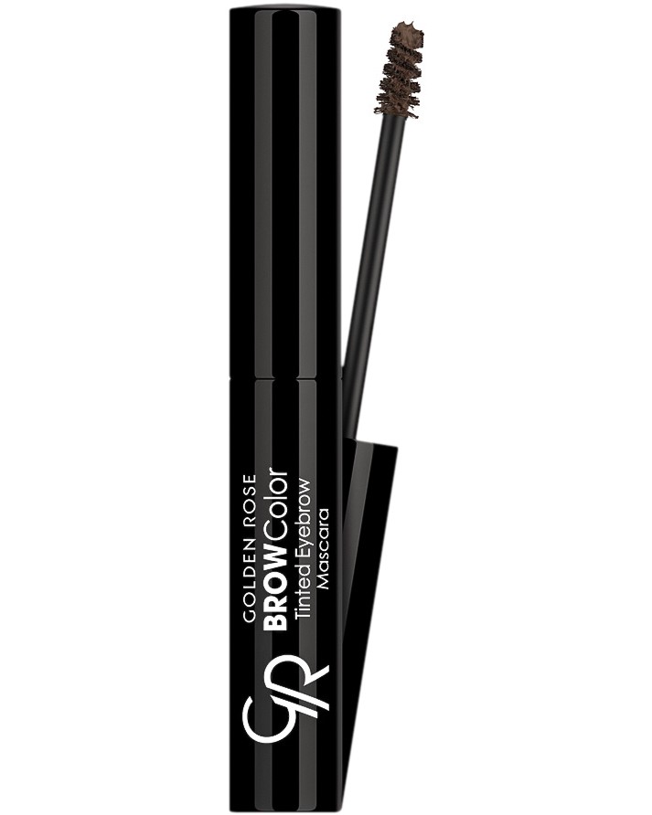 Golden Rose Brow Color Tinted Eyebrow Mascara Golden Rose Brow Color Tinted Eyebrow Mascara - Цветна фиксираща спирала за вежди - спирала