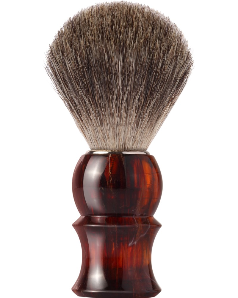 Четка за бръснене с естествен косъм от язовец Mondial James - четка