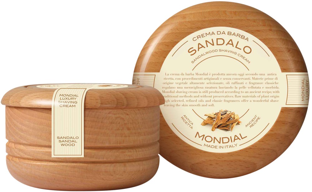 Mondial Sandalwood Luxury Shaving Cream -          - 
