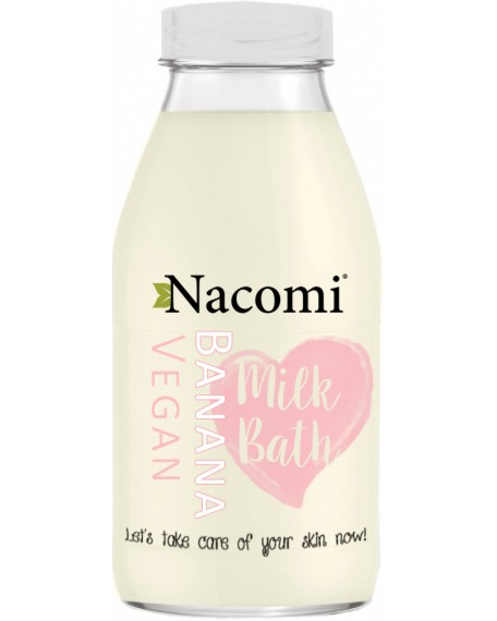 Nacomi Banana Milk Bath - Мляко за вана с аромат на банан - продукт