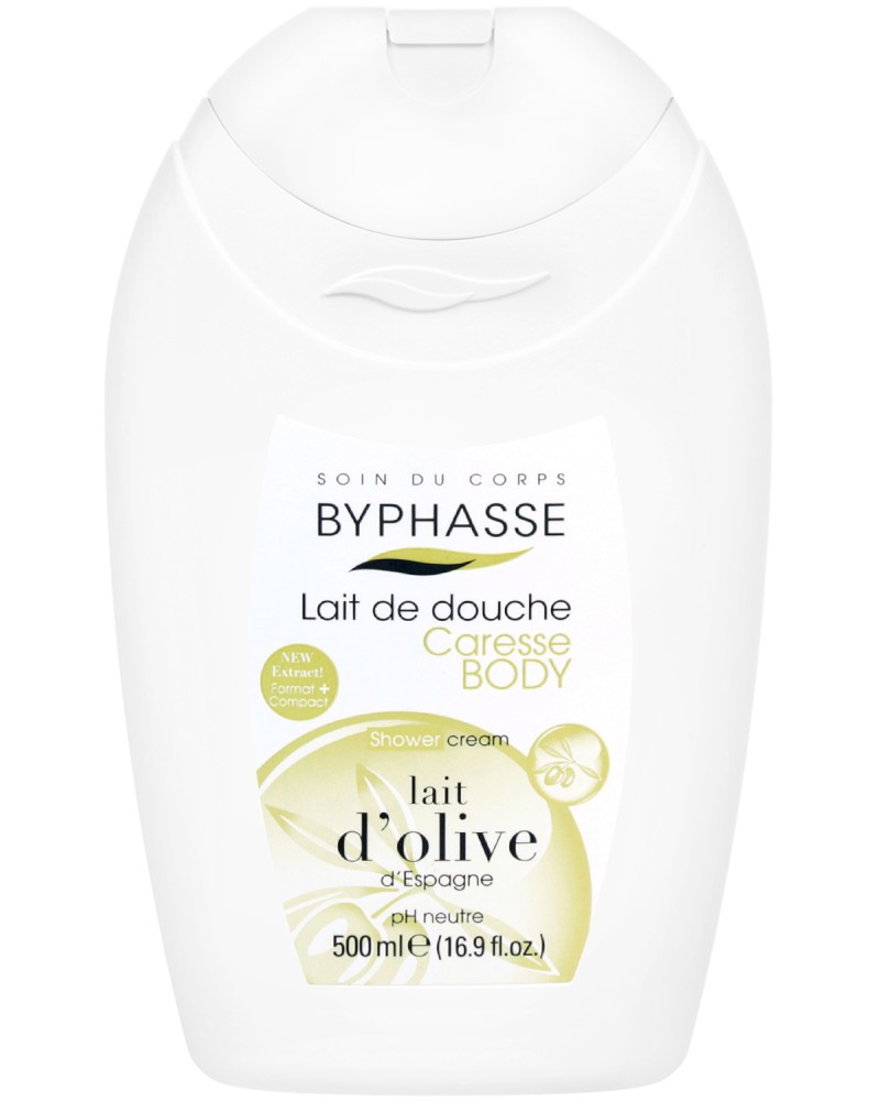 Byphasse Olive Milk Shower Cream -       -  