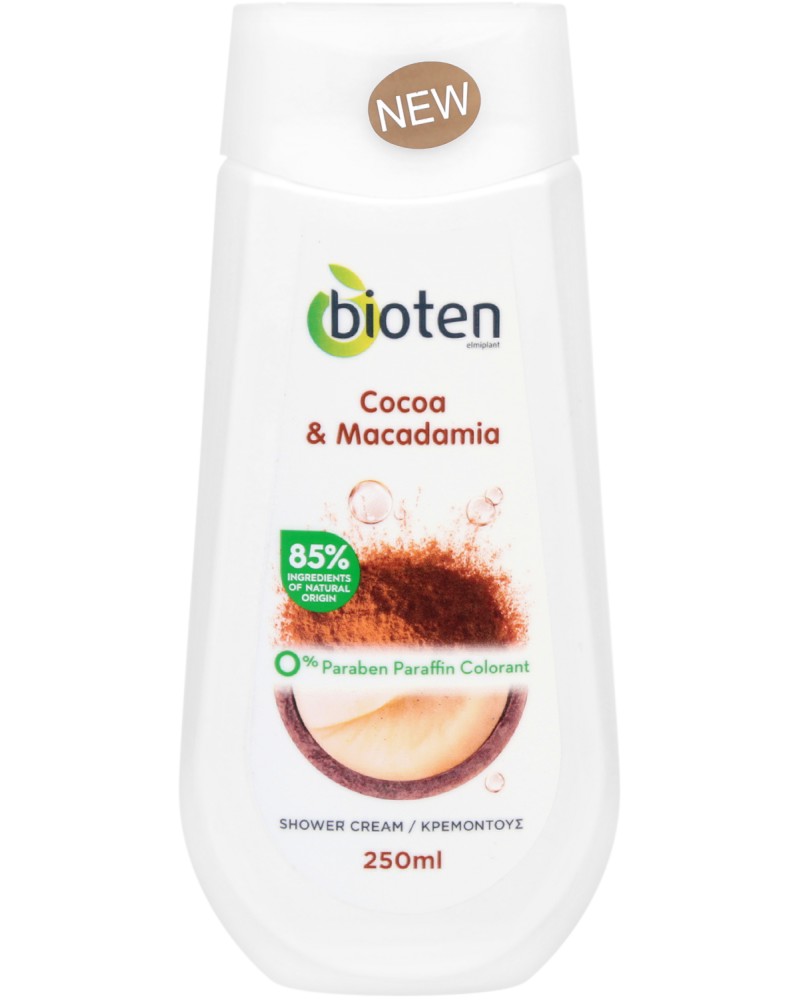 Bioten Cocoa & Macadamia Shower Cream -       - 