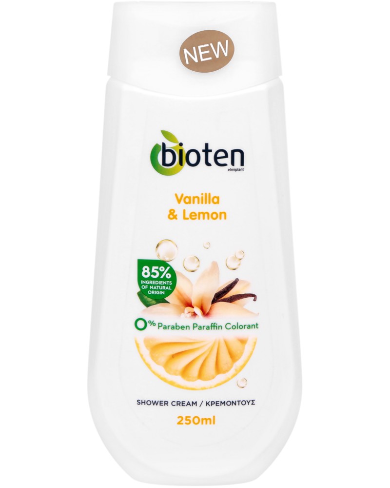 Bioten Vanilla & Lemon Shower Cream -       - 